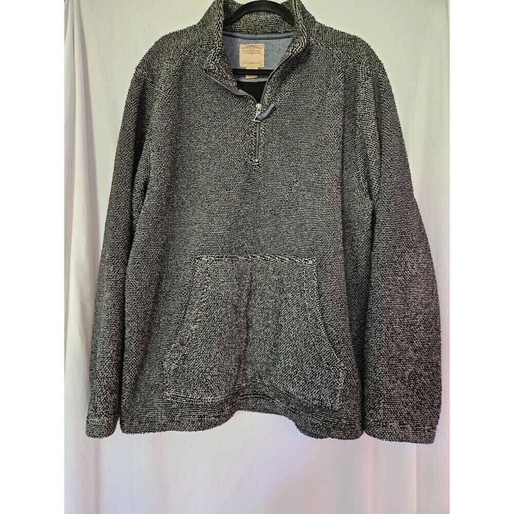 Telluride Clothing Company Men’s 1/4 Zip‎ Fleece Lined Hi-Pile Pullover Size XL